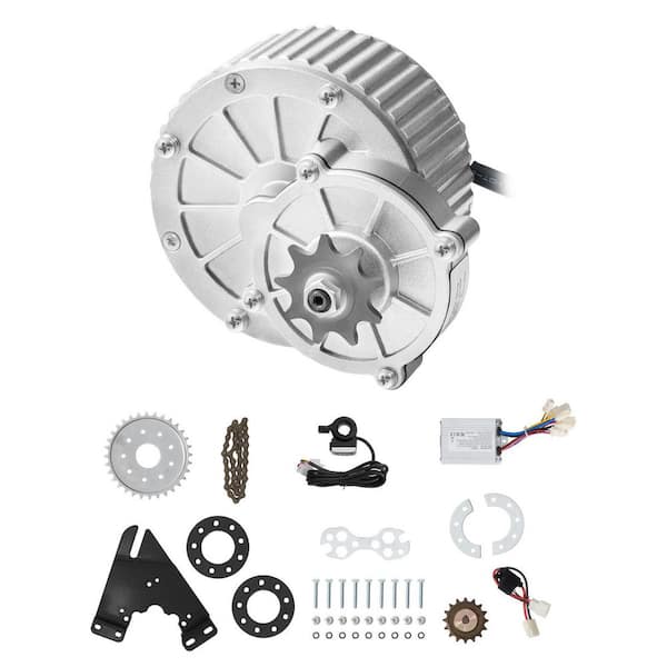 450W Electric Brushed DC Motor Kit-36V 3000rpm Motor with Upgraded Speed Controller and Thumb Throttle Kit