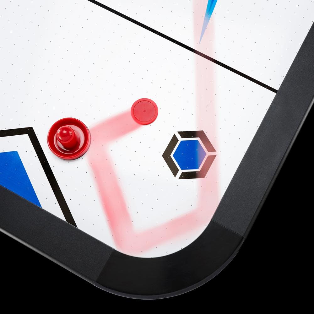 Storm MMXI 7-Foot Black and White Air Hockey Table