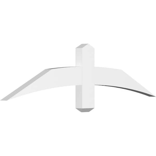 Ekena Millwork Bellingham 48 in. W x 12 in. H x 2 in. D Signature Polyurethane Bracket