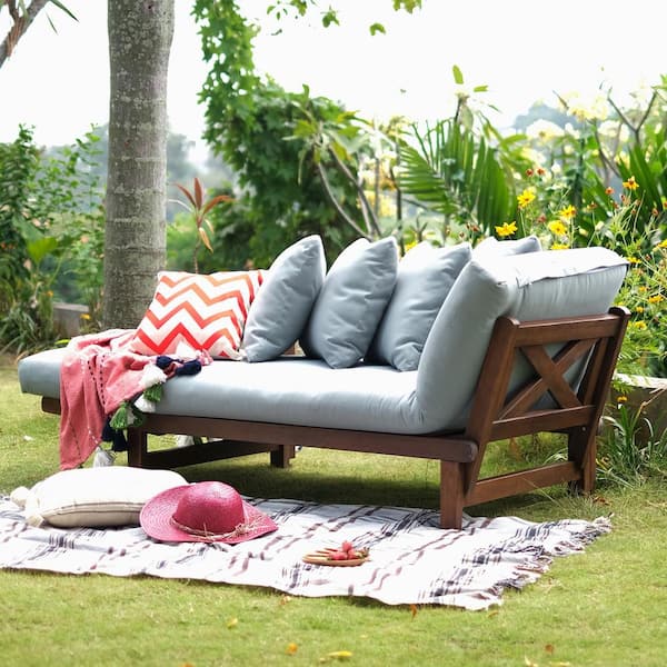 Outdoor convertible 2024 sofa bed