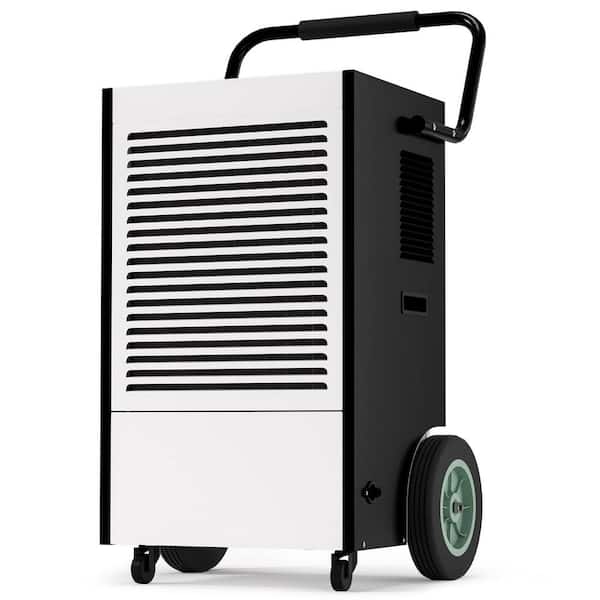 Unbranded 225 pt. 8000 sq. ft. Commercial Dehumidifiers in. Blacks with Handles and Wheels