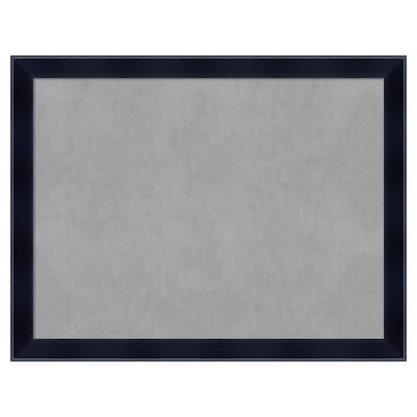 Amanti Art Madison Black 26 in. x 20 in. Framed Magnetic Board