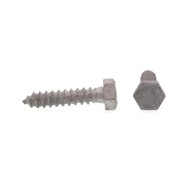 lag Screws Lag Bolt Screw Hot Dipped Galvanized A307 Alloy Steel 5/16 x 3 500 Pcs Quality Metal Fast 
