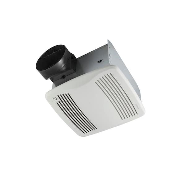 Broan-NuTone QT Series Very Quiet 110 CFM Ceiling Bathroom Exhaust Fan with Humidity Sensing, ENERGY STAR