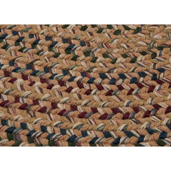 Winchester Evergold 9 ft. x 12 ft. Oval Moroccan Wool Blend Area Rug
