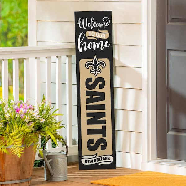 Evergreen 47 in. Double Sided Leaner Halloween Prop Porch Sign