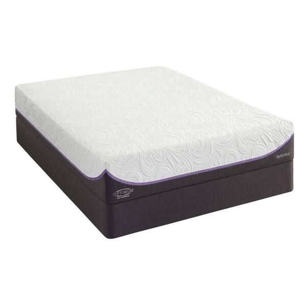 Optimum Sealy Posturepedic Inspiration Gold Twin XL-Size Plush Low Profile Mattress Set