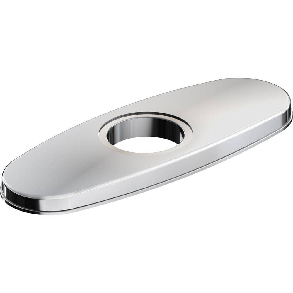 10 in. x 3 in. 3-Hole Zinc Bar Faucet Deck Plate/Escutcheon Chrome Covered price history on PriceWatchPro