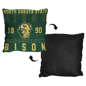 NCAA North Dakota State Multi-Color Stacked Pillow