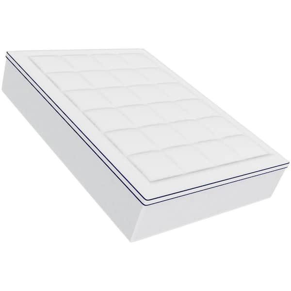 SKYSHALO Mattress Topper Queen Size 1in. Thickness Fiber Fill Pad with Detachable and Washable Layer Comfortable Supportive