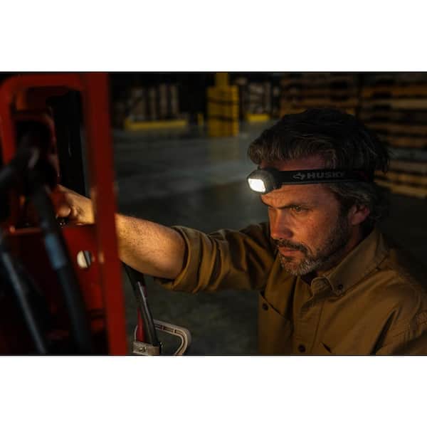 Husky 400 Lumens LED Micro Rechargeable Headlamp PVL-HLP-0004