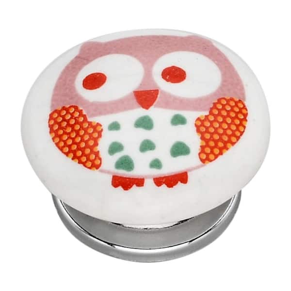 True Owl 1.54 in. Cabinet Knob