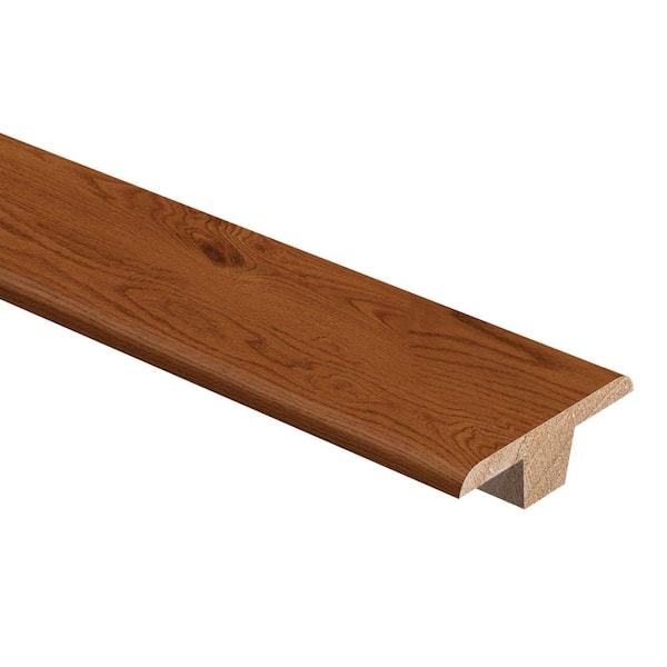 Zamma Oak Gunstock 3/8 in. Thick x 1-3/4 in. Wide x 94 in. Length Hardwood T-Molding