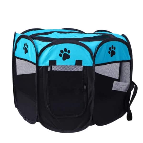 cenadinz Portable Folding Dog House Octagonal Cage