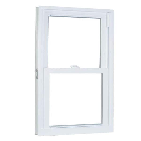 American Craftsman 23.75 in. x 37.25 in. 70 Series Pro Double Hung White Vinyl Window