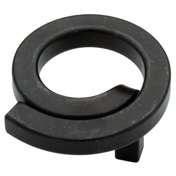 Liberty Iron Craft 2 in. (51mm) Wrought Iron Swirl Cabinet Knob