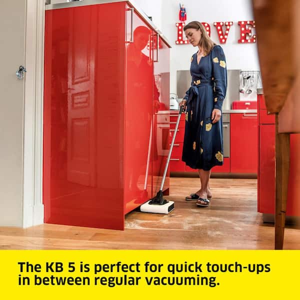 Karcher KB 5-Cordless Multi-Surface Electric Floor Sweeper Broom