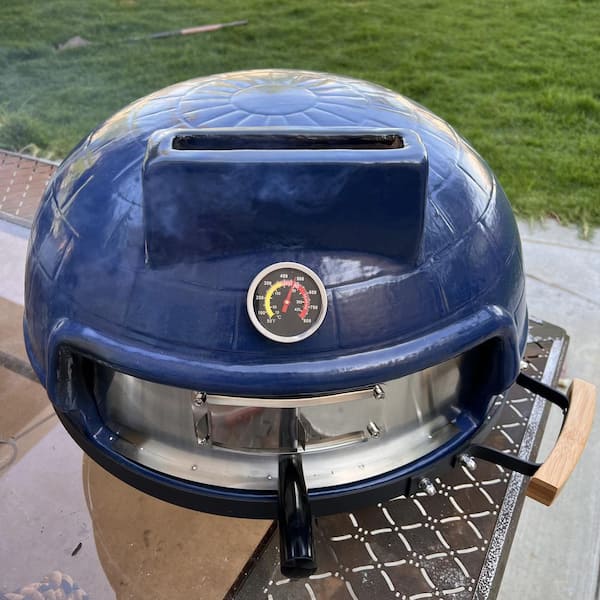 Lifesmart Charcoal Pizza Oven - Blue - SCS-CPO21BLU : BBQGuys in 2023