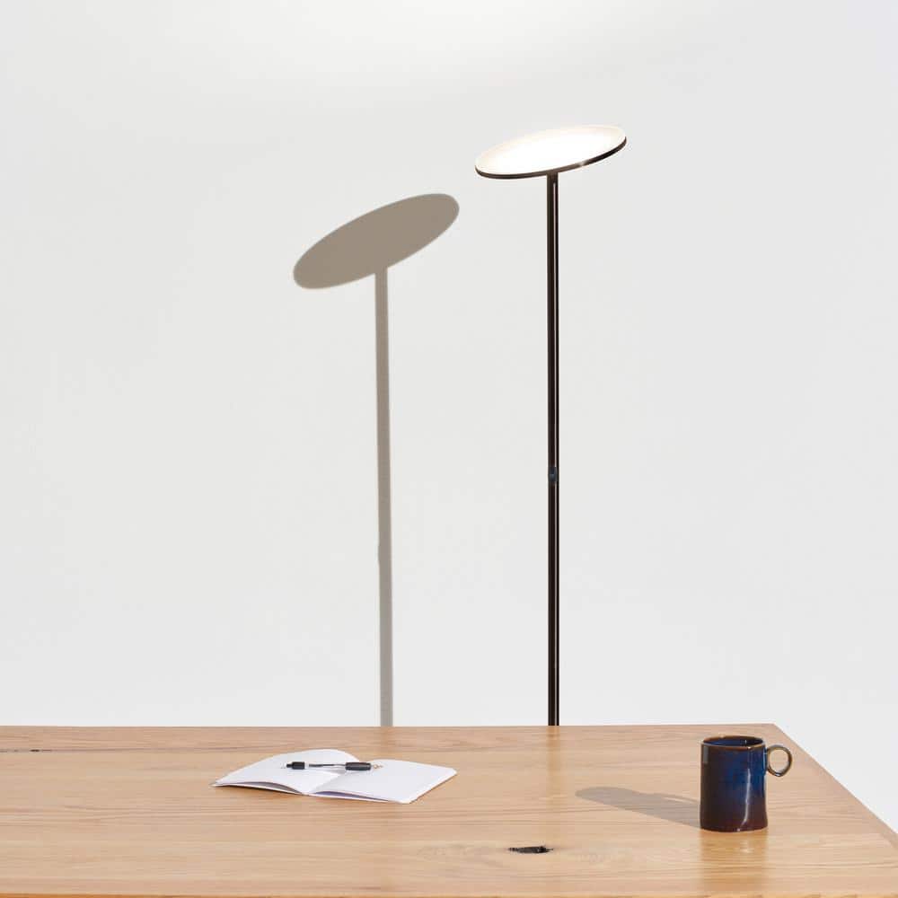 Bronze Torchiere 63" LED Floor Lamp with Energy Star