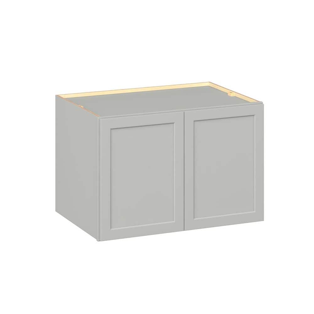Emerson Whisper Gray Wall Bridge 2 door Ready to Assemble Kitchen Cabinet (36 in. W x 24 in. H x 24 in. D) price history on PriceWatchPro
