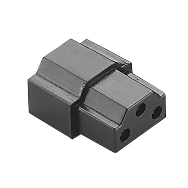 Acclaim Lighting Butt Connector, Black