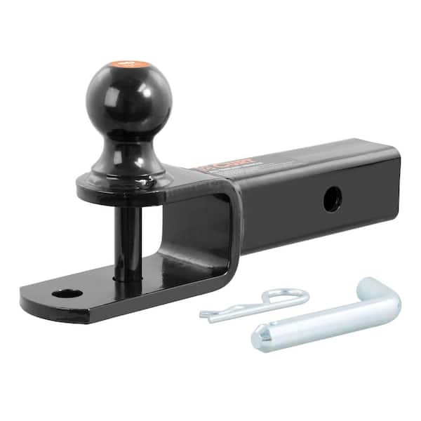 CURT 3-in-1 ATV Trailer Hitch Ball Mount with 2 in. Ball (2 in. Shank)