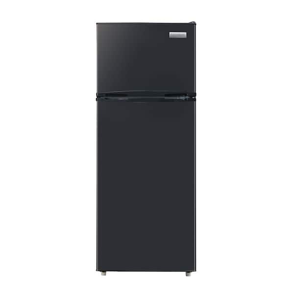 Commercial Cool 7.7 cu. ft. Top Freezer Refrigerator in Black