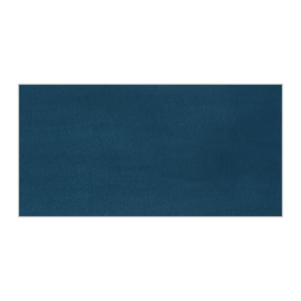 sunwings Subway Blue 6 in. x 3 in. Peel and Stick Backsplash Handmade Looks Waterproof Stone Composite Wall Tile (100-Pack)