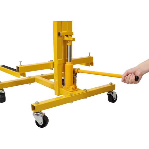 Hoist Lift Jack Stand Dolly in Yellow Saustee08 - The Home Depot