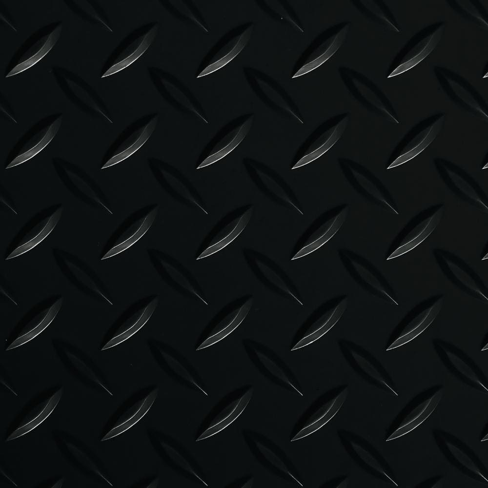 Diamond Tread 5 ft. x 10 ft. Midnight Black Commercial Grade Vinyl Garage Flooring Cover and Protector price history on PriceWatchPro