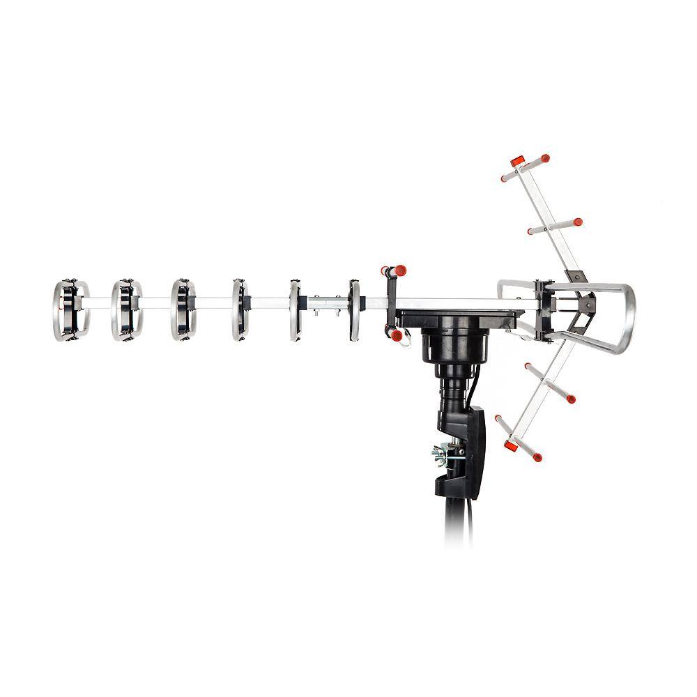Winado HDTV Outdoor Amplified Antenna HD TV 36dB Rotor Remote 360