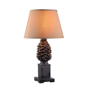 Spruce 27 in. Aged Bronze Outdoor Table Lamp