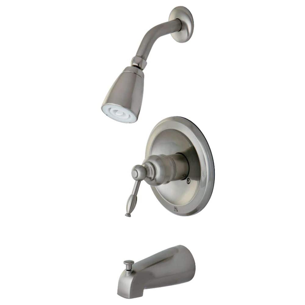 Knight 1-Handle 1-Spray Tub and Shower Faucet 2 GPM in Brushed Nickel price history on PriceWatchPro