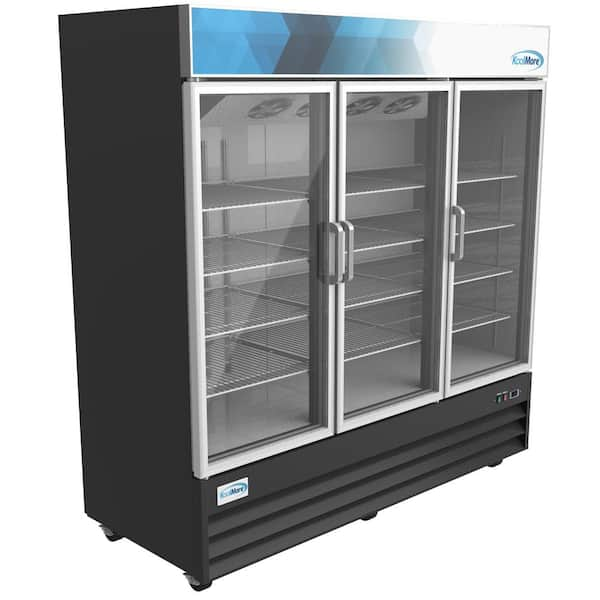 https://images.thdstatic.com/productImages/a58a6270-c4d4-4b65-825e-2415e768539e/svn/black-steel-and-glass-koolmore-commercial-refrigerators-mdr-3gd-c3_600.jpg