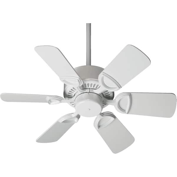 Quorum International Estate 30 in. Indoor White Ceiling Fan