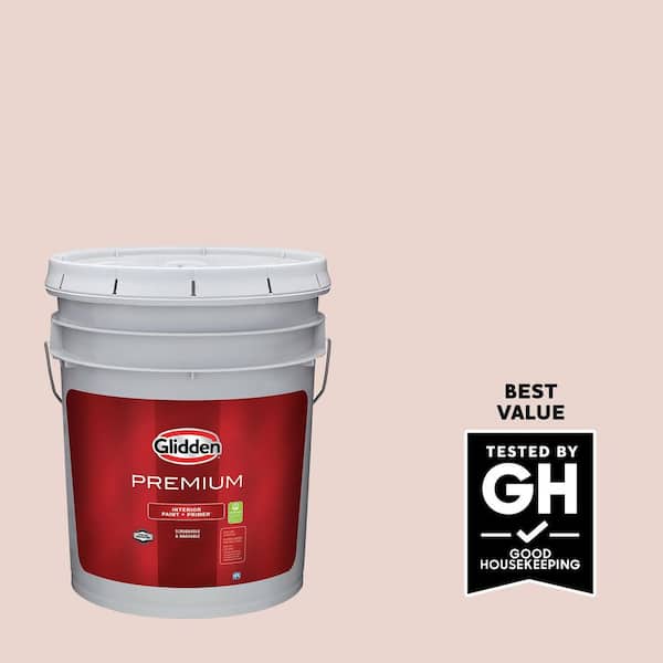 Glidden Premium 1 gal. PPG1062-2 Coral Cream Satin Interior Latex Paint