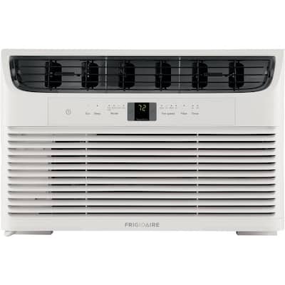 8,000 BTU Window-Mounted Room Air Conditioner in White