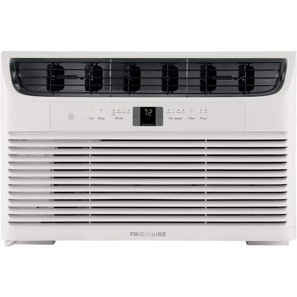 Frigidaire 8,000 BTU Window-Mounted Room Air Conditioner in White