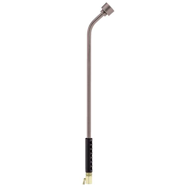 Orbit 33 in. Rustic Brown Shower Wand with Shut-Off