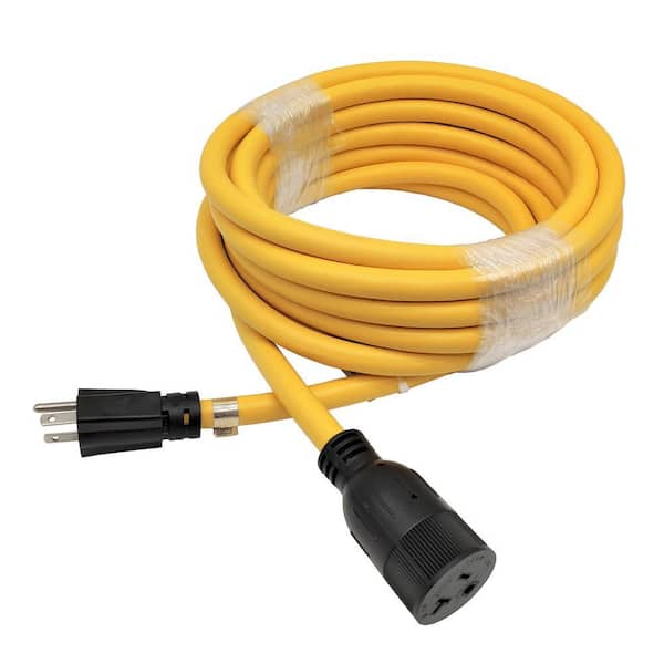 25 ft. STW 12/3 20 Amp 125-Volt NEMA 5-20 Extension Cord (NEMA 5-20P to 5-20R)