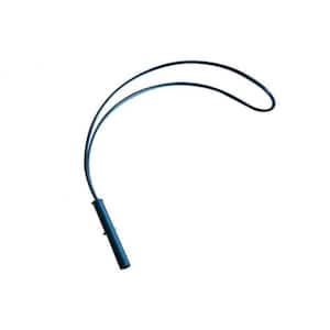 41 in. Blue Emergency Aluminum Lifeline Hook for Swimming Pools and Spas