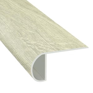 Tahitian Sand 1.03 in. T x 2.23 in. W x 94 in. Length Overlap Vinyl Stair Nose