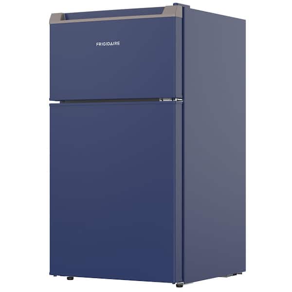 Frigidaire 3.1 cu. ft. 2-Door Retro Mini Refrigerator in Blue