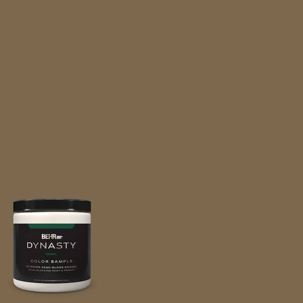 BEHR DYNASTY 8 oz. #T14-6 Boho Semi-Gloss Enamel Stain-Blocking Interior/Exterior Paint and Primer Sample