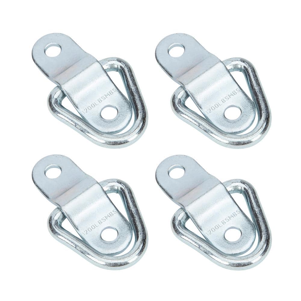 1/4 in. Light Duty Bolt-On D-Ring with 400 lb. Safe Work Load - 4 pack price history on PriceWatchPro