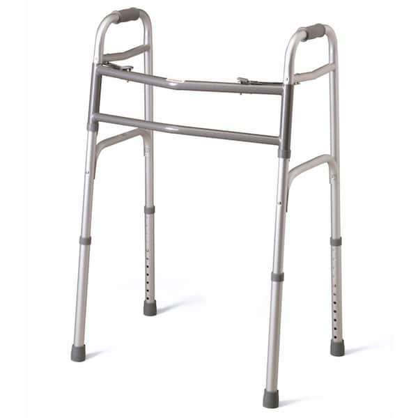 Bariatric 2-Button Folding Walker
