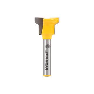 Yonico 31251 Fresa Per CNC A Candela Up-Cut – Carburo Solido, 9.5mm X 27mm X 12.7mm, 2 Taglienti