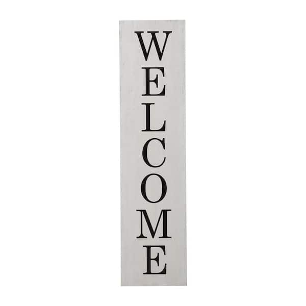 Welcome stencil n.4 - Reusable modular Welcome stencil for wood