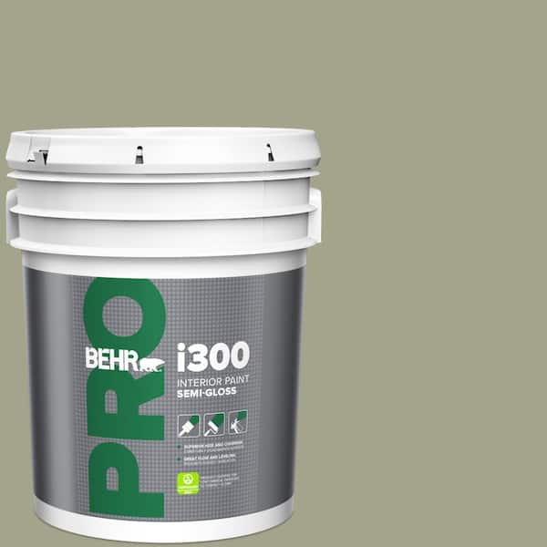 BEHR PRO 5 gal. #400F-5 Promenade Semi-Gloss Interior Paint