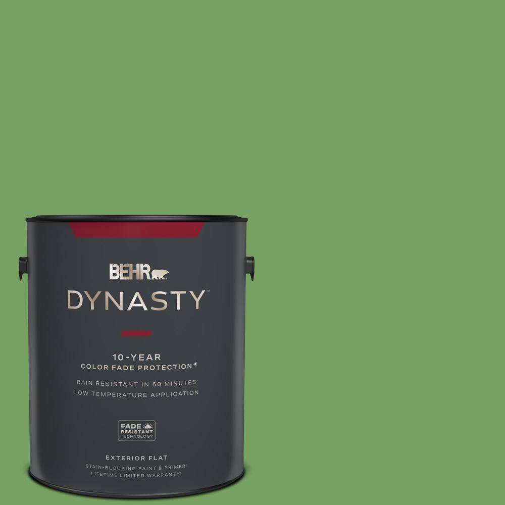 Reviews for BEHR DYNASTY 1 gal. MQ447 Parakeet Flat Exterior Stain